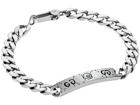 Gucci Silver Gucci Ghost Bracelet 